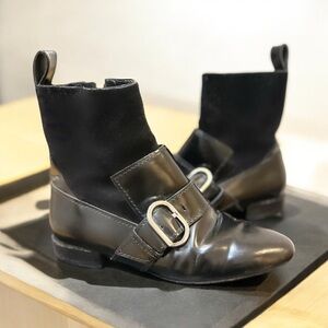 3.1 Phillip Lim Louie Leather Loafer Boots